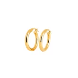 Brinco argola em ouro 18k - Almaz