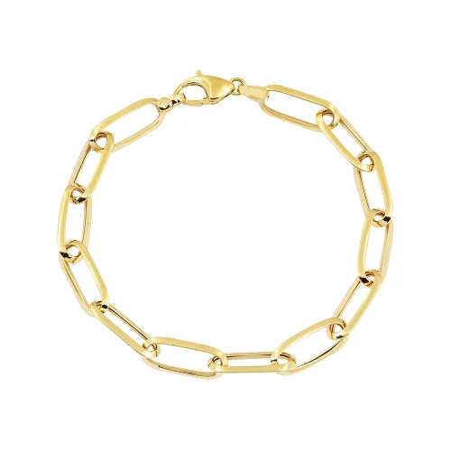 Pulseira elos em ouro 18k